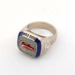 Youth Silver Baseball Sports Championship Rings