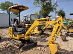 24.4kw PC18 Used Komatsu Excavators Hydraulic Excavator 1.8ton
