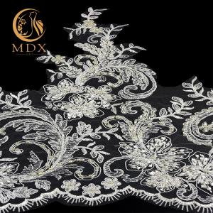 Quality Elegant Wedding Sewing Lace Trim Fashion Embroidered Customized wholesale