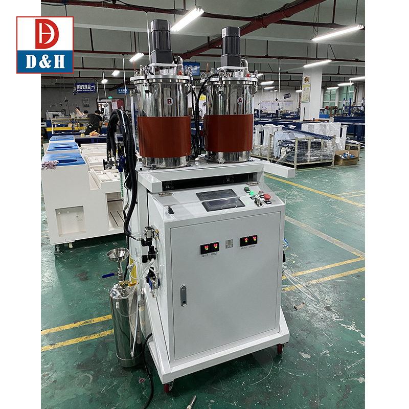 High Precision Electric Driven Manual Potting Machine for 2 Part Adhesive