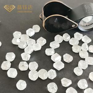 Quality Big Size1-1.5 Carat Rough Lab Grown Diamonds HPHT CVD White Rough Diamond wholesale