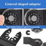 45MM Bi-Metal Multi Tool Metal Saw Blade Oscillating Tool for wood, plastics
