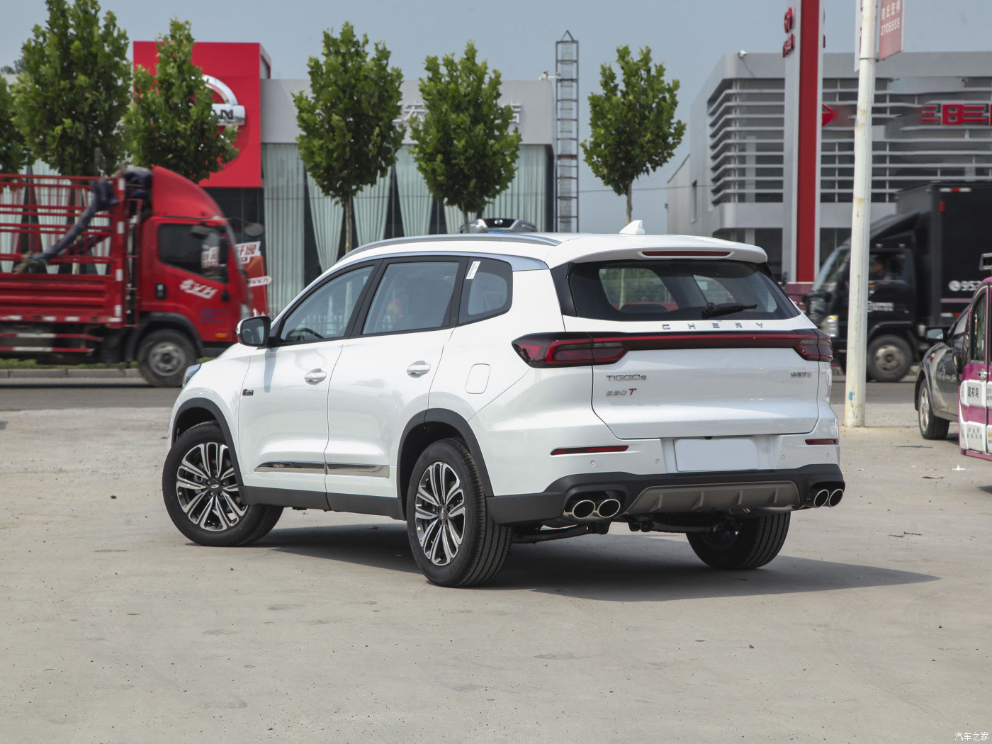 Chery Tigress 8 2023 Petrol SUV Cars Kunpeng Version Wet Double Clutch Automatic