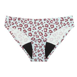 Quality Breathable Sexy Period Underwear Seamless Leopard Ice Silk Underwear Women'S wholesale