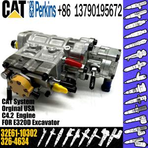 Quality CAT Fuel Pump, CAT 312D C4.2 Fuel Injection Pump 3264634 326-4634 Diesel Pump 32E61-10302 wholesale
