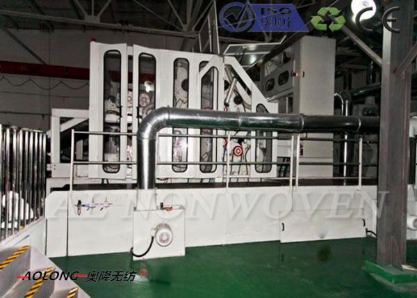 Automatice PET Fiber Textile Carding Machine for Spray - bonded / Chemical