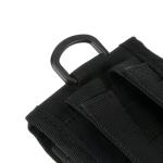 Outdoor MOLLE Tactical Military Pouch Army Black Waist Holster with Belt Clip
