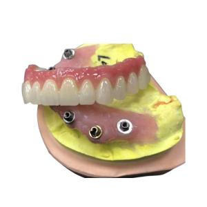 Quality Implant Abutment Zirconia Dental Crown Natural All On Four Dentures wholesale