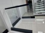 Aluminum U Channel Glass Balustrade Weather Resistant For Outdoor