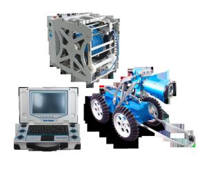 Quality Manual Drum 120m CCTV Pipe Inspection Equipment 50mm~2000mm wholesale