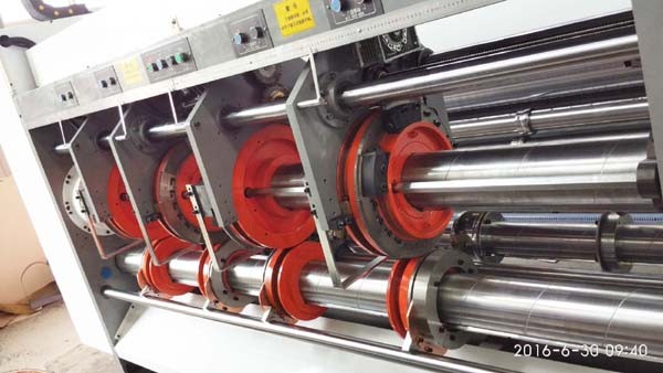 Chain Feeder Pizza Box Printing Machine