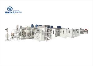 Quality Mitsubishi PLC 0.8Mpa Adult Pants Making Machine With Stacker wholesale