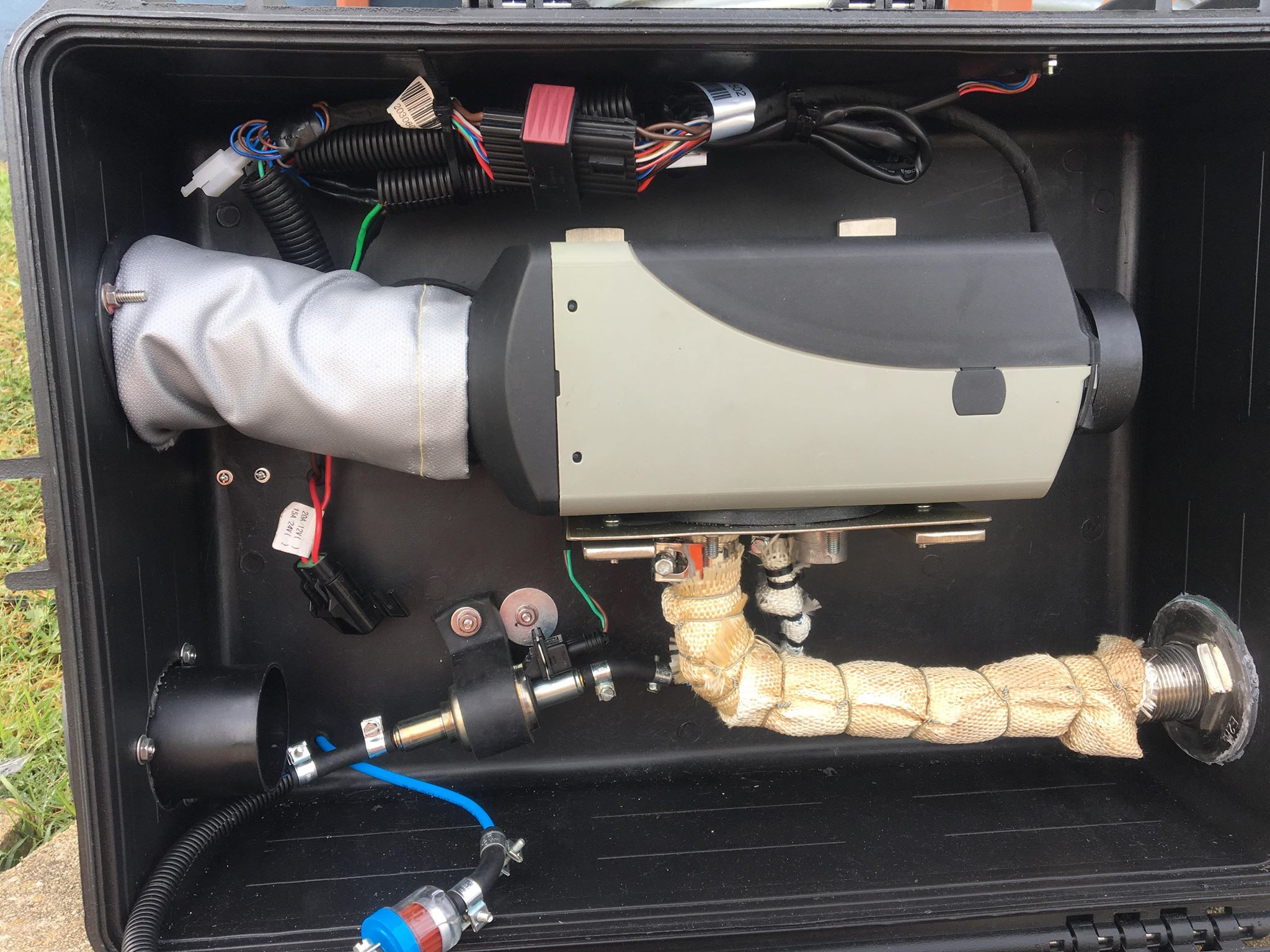 JP 5kw 12v diesel coolant water preheat parking heater