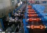 Two Waves Highway Guardrail Roll Forming Equipment 75mm Roller Axis GCR15 Roller