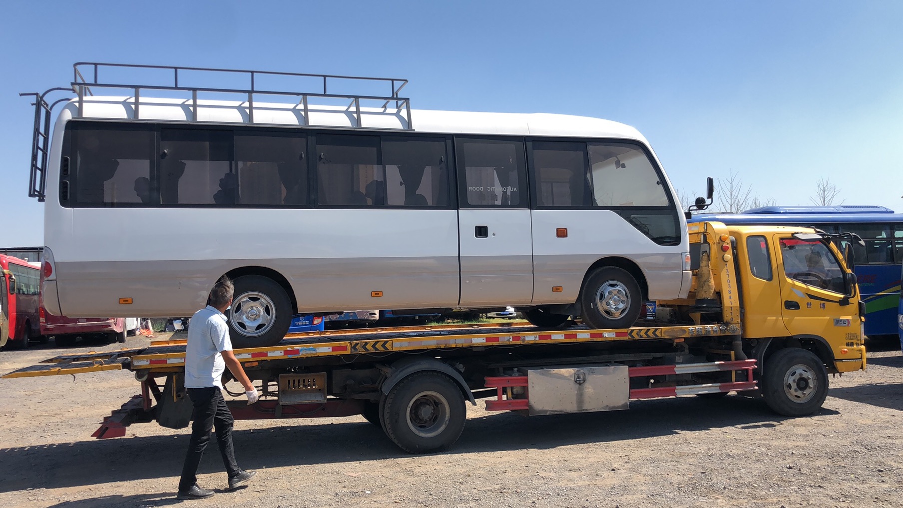 Affordable Japanese Toyota Coaster Bus with Diesel Engine and 23-30 Seat Capacity Now