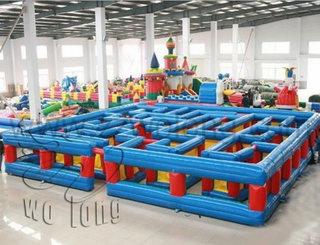 funny promotion durable Inflatable sports, inflatable labyrinth