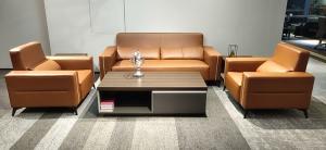 Quality Living Room Office Reception Sofa , Commercial L Shaped Sectional Couch wholesale