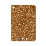 1.25g/cm3 Rose Gold Acrylic Sheet Both Sides Glossy