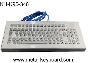 Quality 95 Keys PS2 USB Stainless Steel Keyboard FCC With Numeric Keypad wholesale