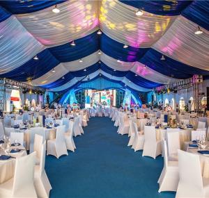 Quality Outdoor Wedding Tent , Unique Wedding Marquees For Party Activities wholesale