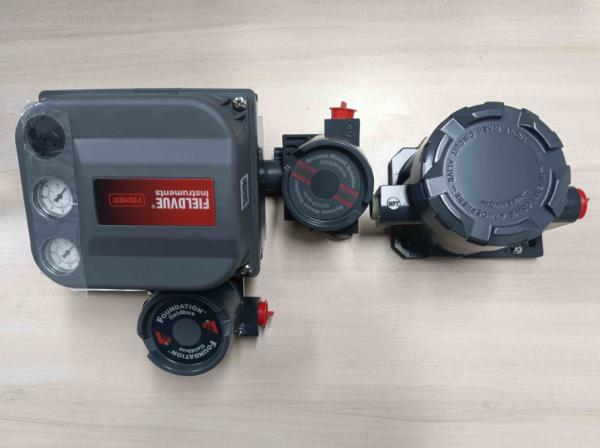 Fisher DVC6205+DVC6215 Double Action With Feedback Fisher Valve Positioner