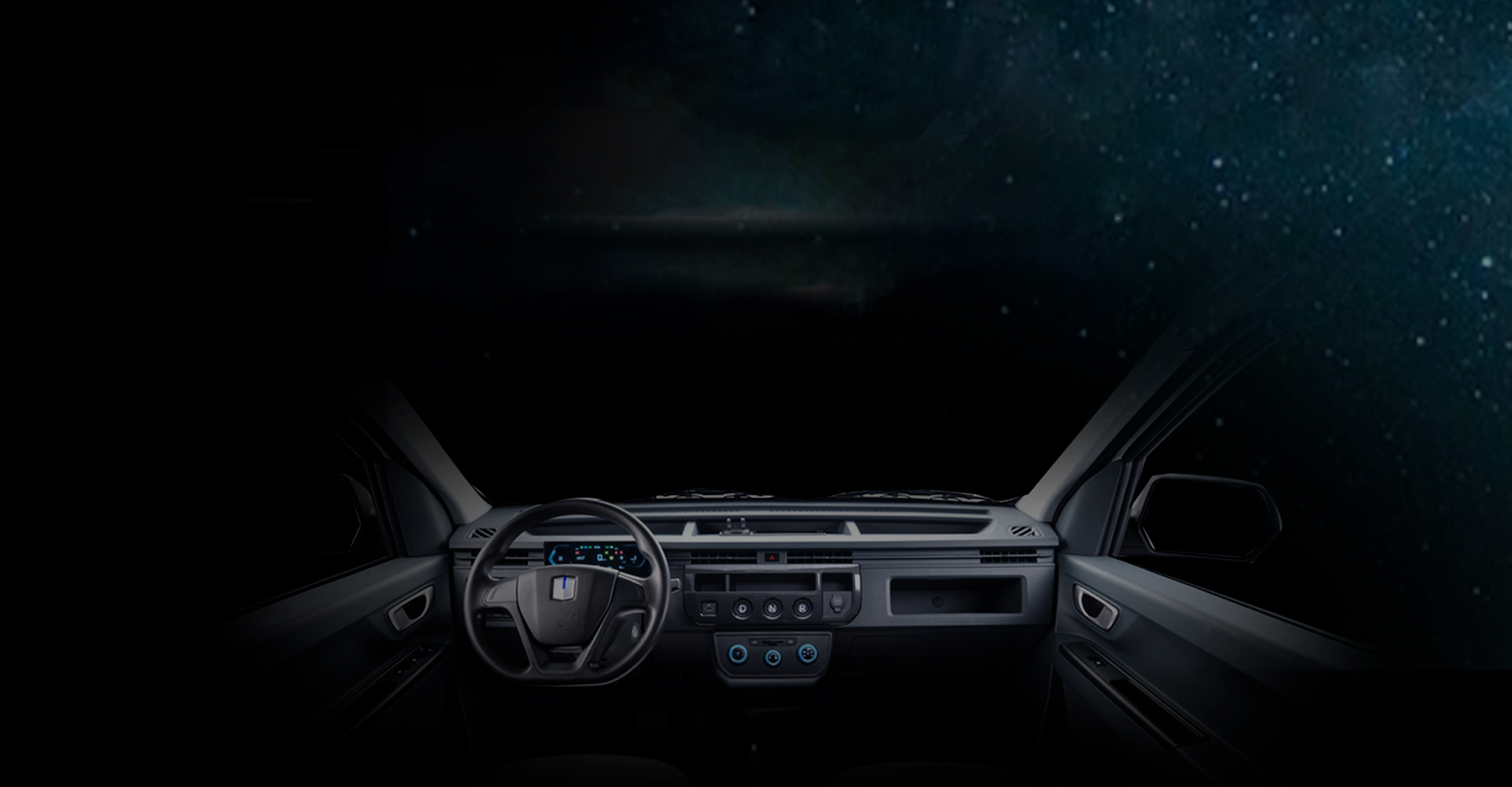 Two-Seater Van with Long-Distance Remote Star Share V6E Fast Charging and Large Space