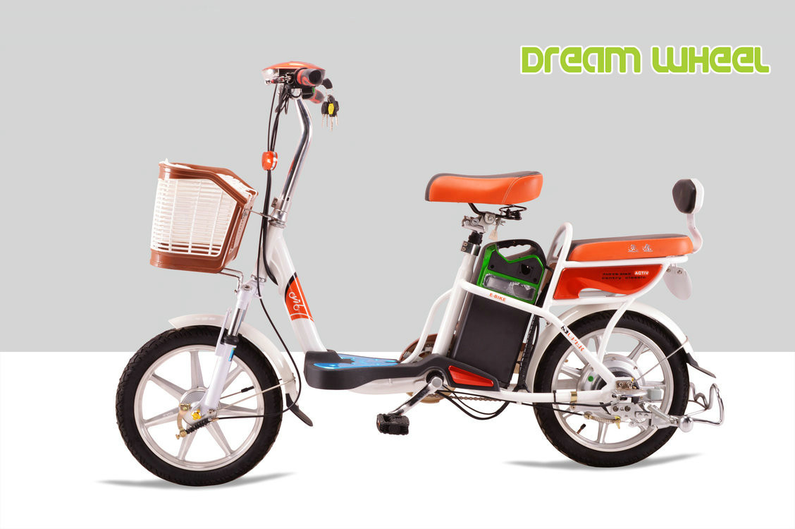 48 Vlot 250W Pedal Assist Bicycle 12Ah Lithium Electric Bike Lightweight
