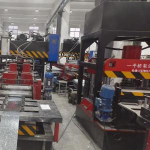 Quality PLC Cable Tray Cover Making Machine 1-2mm Thickness Steel Hydraulic Cutting Type wholesale