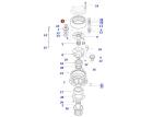 104-00019 Ring Gear For DOOSAN SOLAR 130-V Excavator Swing Reduction Gear
