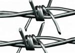 Galvanised Steel Barbed Wire For Grass Boundary / Railway