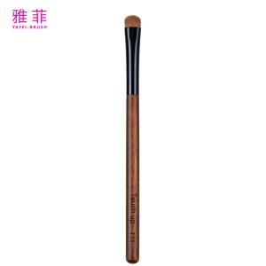 Quality T11 Private Label 100% Kolinsky Sable Pure Flat Head Eyeshadow Brush Natural Hair wholesale