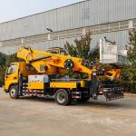 Cheap JMC 36 meters telescopic arm hydraulic aerial platform Working Trucks with