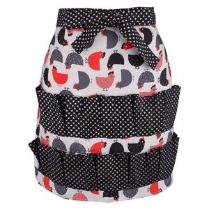 Quality PET Egg Gathering Apron With Pockets , Polyester Apron Housewife Farmhouse wholesale