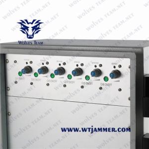 Quality GSM800 DCS1800 PCS1900 150m 165W Outdoor Signal Jammer wholesale