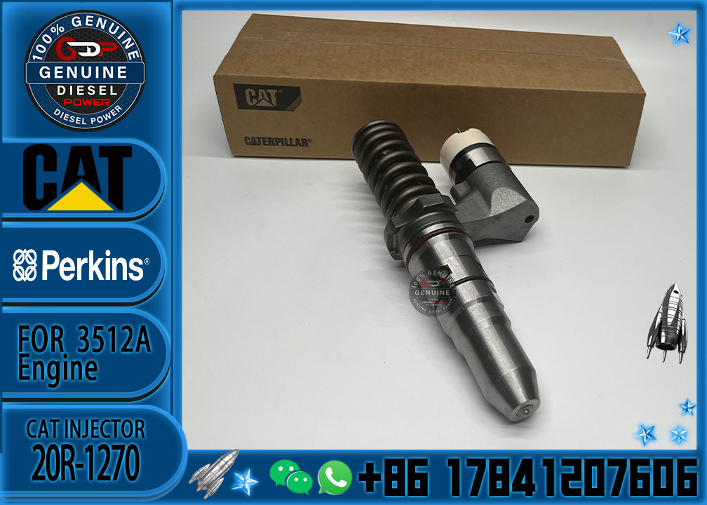 CAT3512B 3016B 3508B 392-0206 Excavator common rail diesel fuel injector 20R1270 20R-1270 Diesel Fuel Injector