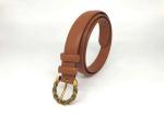 Solid Pin Buckle Width 25mm Waist Dress Belts For Jeans Pants