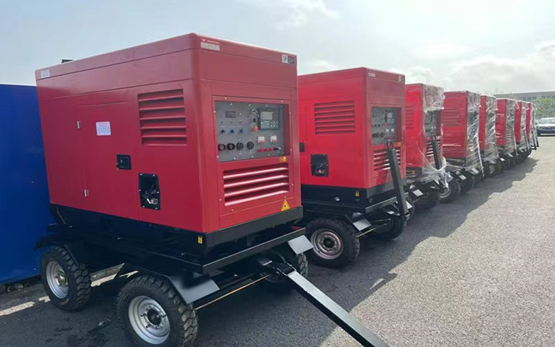 Kubota Silent 400a 500amp Diesel Engine Welder Generator Denyo Dlw-500isw