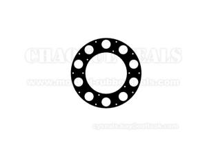 Quality Water System EPDM Rubber Gasket 2 Mm Thickness DOT 4 Brake Alkali Resistance wholesale