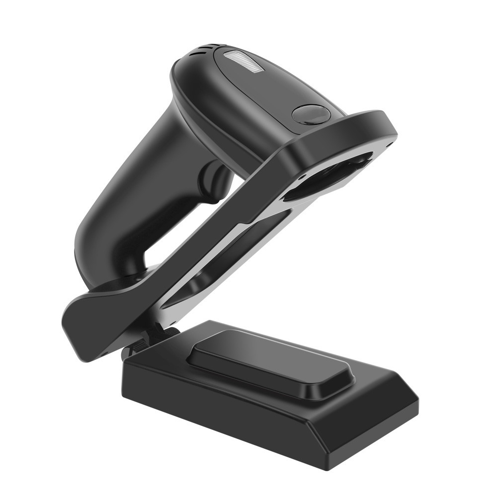 Handheld 2D Qr Code Reader Scanner Wired 4mil Resolution With Base YHD-5800D