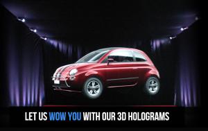 Quality Holographic Stage 3D Projection System For Music Concerts , Live Events wholesale