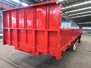 Quality I Beam Side Drop Semi Trailer Truck 12500x2500x1500 Mm wholesale