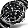 Buy cheap Durable Stainless Steel Skeleton Watch Automatic Analog Date Display from wholesalers