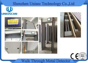 Quality UZ800 walkthrough metal detector Archway , high sensitivity airport security equipment wholesale