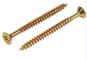 Quality 5mm Self Tapping Screws Cross Countersunk Head Chipboard For Wood Working wholesale