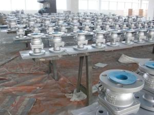 Quality NPS 8&quot; Two Piece Reduced Bore Floating Ball Valve wholesale