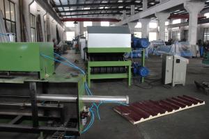 China PU Sandwich Panel Line for wall and roof on sale