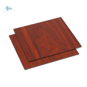 Quality 1220mm Width Sandwich Panels Wide Range of Wood Grain Colors wholesale