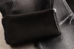 353gsm 63 Cotton 35 Polyester 2 Spandex Fleece Backed Stretchy Denim Fabric