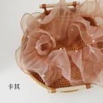 12cm*2m Wrinkled Edge Lace Ribbon For Flower Package And Gift Packing