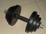 10kg 15kg 20kg 25kg 30kg black cast iron rubber coated cheap dumbbells for sales